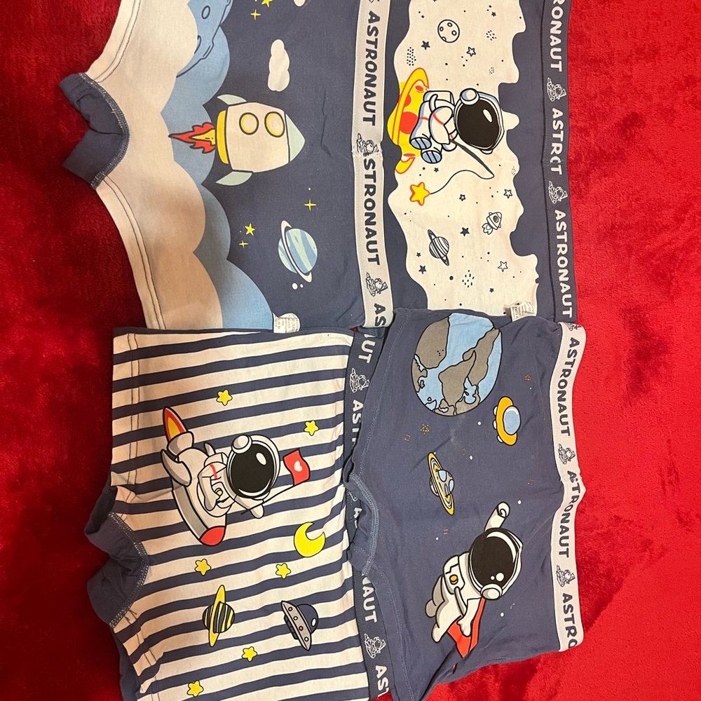 4 Astronaut Kids One Piece Set - Blue